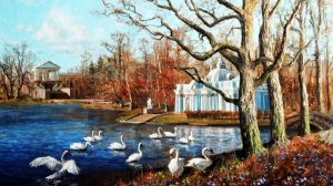 Весна пришла. Художник Владимир Жданов