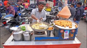 Уникальный баран Леду и гигантский перец чили Пакора из индийской уличной еды. Дели