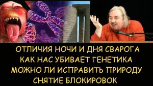 ✅Н.Левашов: Отличия дня и ночи Сварога. Как нас убивает генетика. Можно ли исправить природу