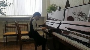 Панкова Виктория И.С.Бах Волынка, К.Черни Этюд №15, Н.Торопова Вечер