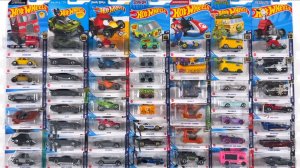 Мультики для детей | 50 машинок Хот Вилс из фильмов и игр!