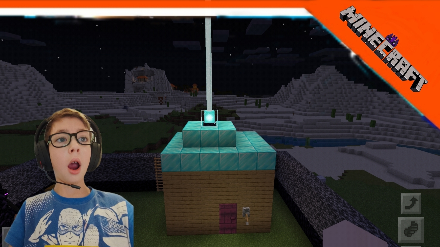 🤔 КТО ПОСТРОИЛ МАЯК НА МОЁМ ДОМЕ? 8 ДЕНЬ! ➣ Minicraft 🤔