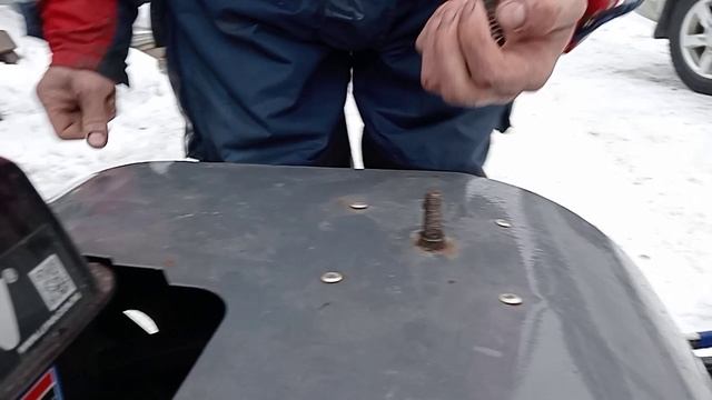 Мотобуксировщик. Простейший самодельный тормоз вариатора . смотреть онлайн