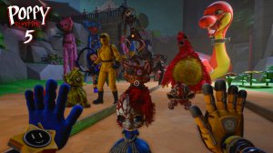 Все Персонажи По Росту в Игре - Poppy Playtime Глава 5