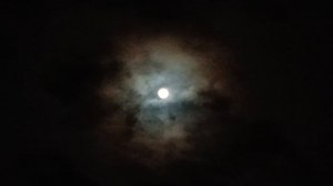 Полнолуние🌕Красивое небо ночного марта🌠