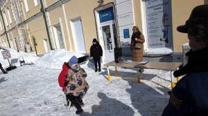 Бойцовский характер  А ну-ка, девочки... (проводы зимы Оренбург 26)