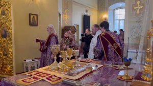 МИТРОПОЛИТ ИГНАТИЙ СОВЕРШИЛ ХИРОТОНИЮ ВО ДИАКОНА ВИТАЛИЯ ВЛАДИМИРОВИЧА КАБАКОВА В ПОКРОВСКОМ СОБОРЕ