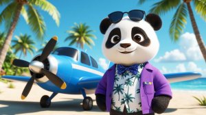 🛬НА САМОЛЁТЕ С ПАНДОЧКОЙ В ЯПОНИЮ | Развивающие мультфильмы