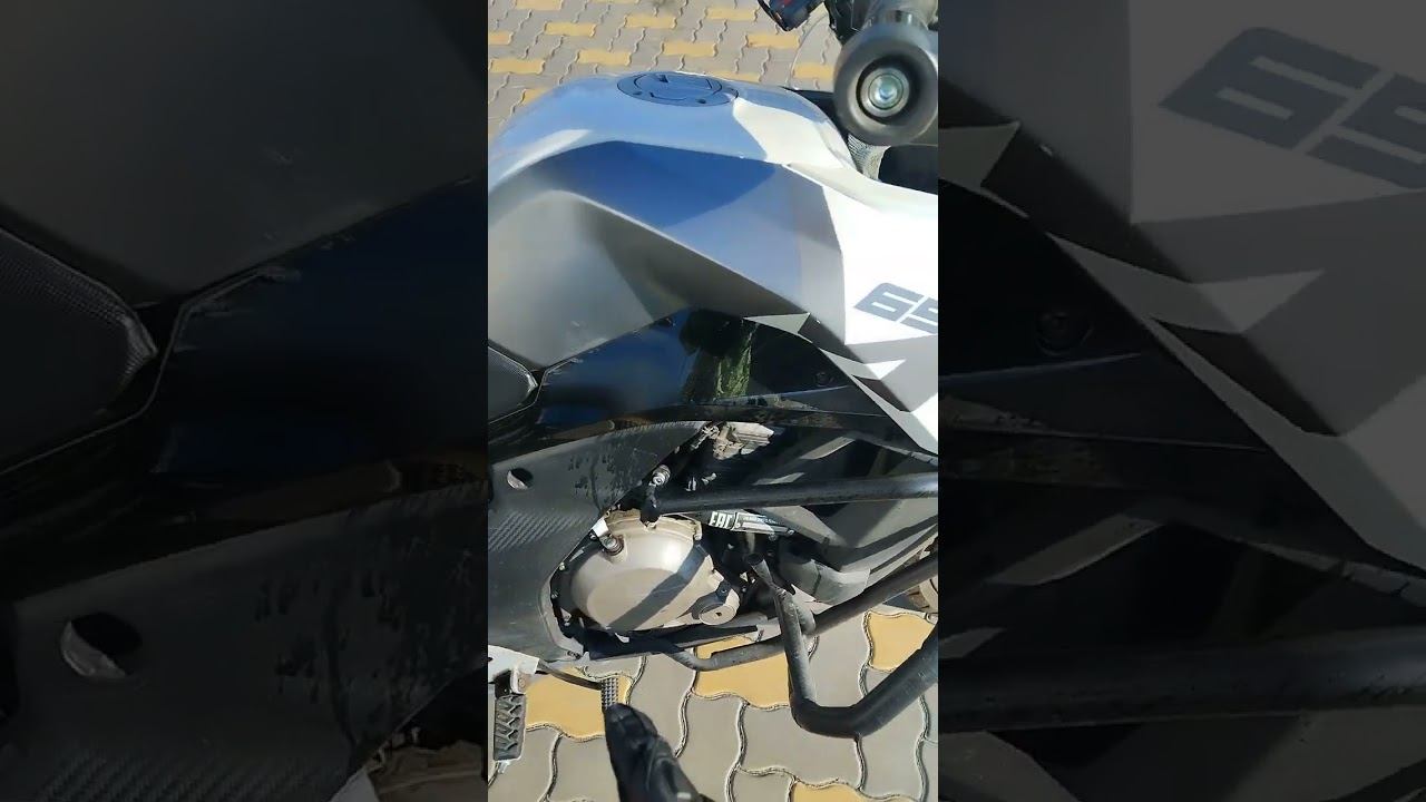 Оставил мотоцикл на парковке, а тут такое