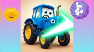 Видео для детей Песенки про трактор