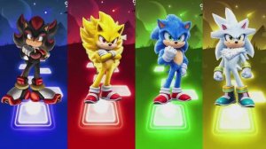 МУЛЬТИКИ: ЁЖИК vs ПЛИТКИ vs СОНИК vs СЕРЕБРЯНЫЙ — ЦВЕТНОЙ ТАНЦЕВАЛЬНЫЙ БАТТЛ! 🦔