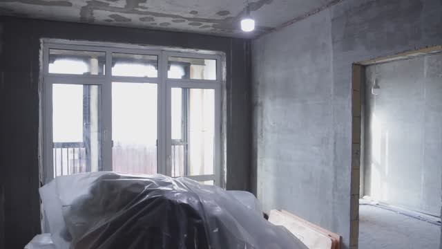 А4 Ремонт - черновой этап ремонта в евродвушке в ЖК Южные Сады 2