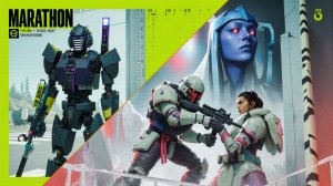 MARATHON 🤖 Окончание стресс-теста 👾 Играю в команде с рандомными игроками и мне нравится 💥