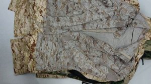 41557 Военная одежда микс, 3пак, Mix Army Clothing, секонд (extra) оптом