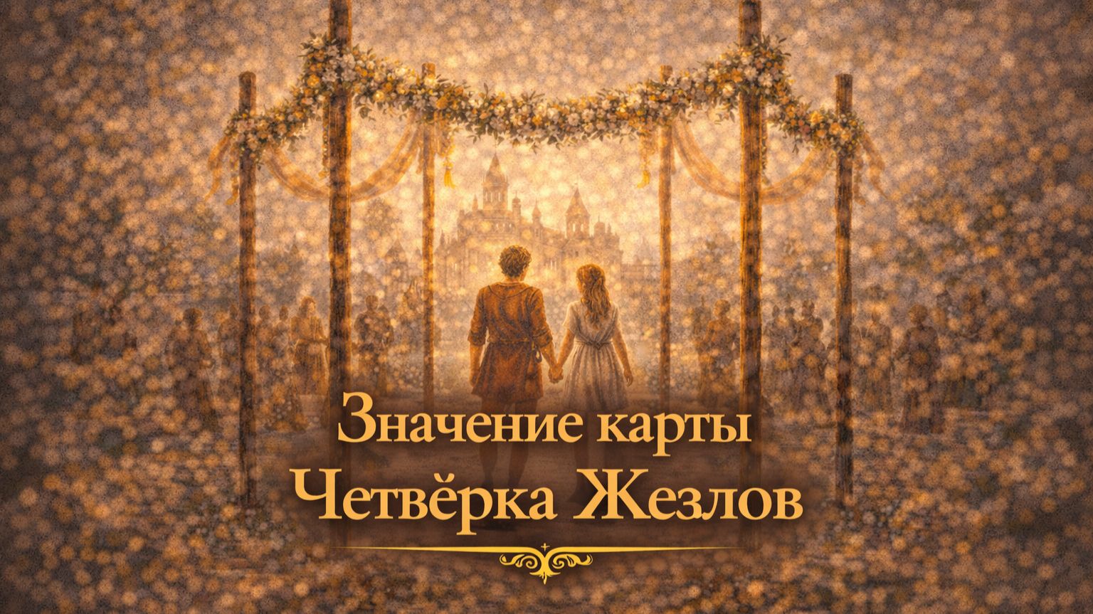 Значение Карты Четвёрка Жезлов