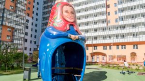 Арт-объект "Матрешка" из стеклопластика высотой 5 метров! г. Санкт-Петербург