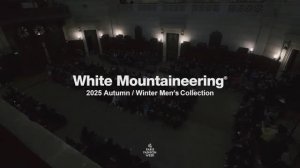 Показ мужской коллекции White Mountaineering осень-зима 2025-2026