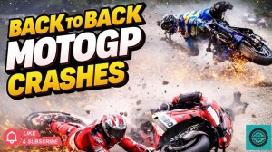 Жёсткие аварии в Moto GP