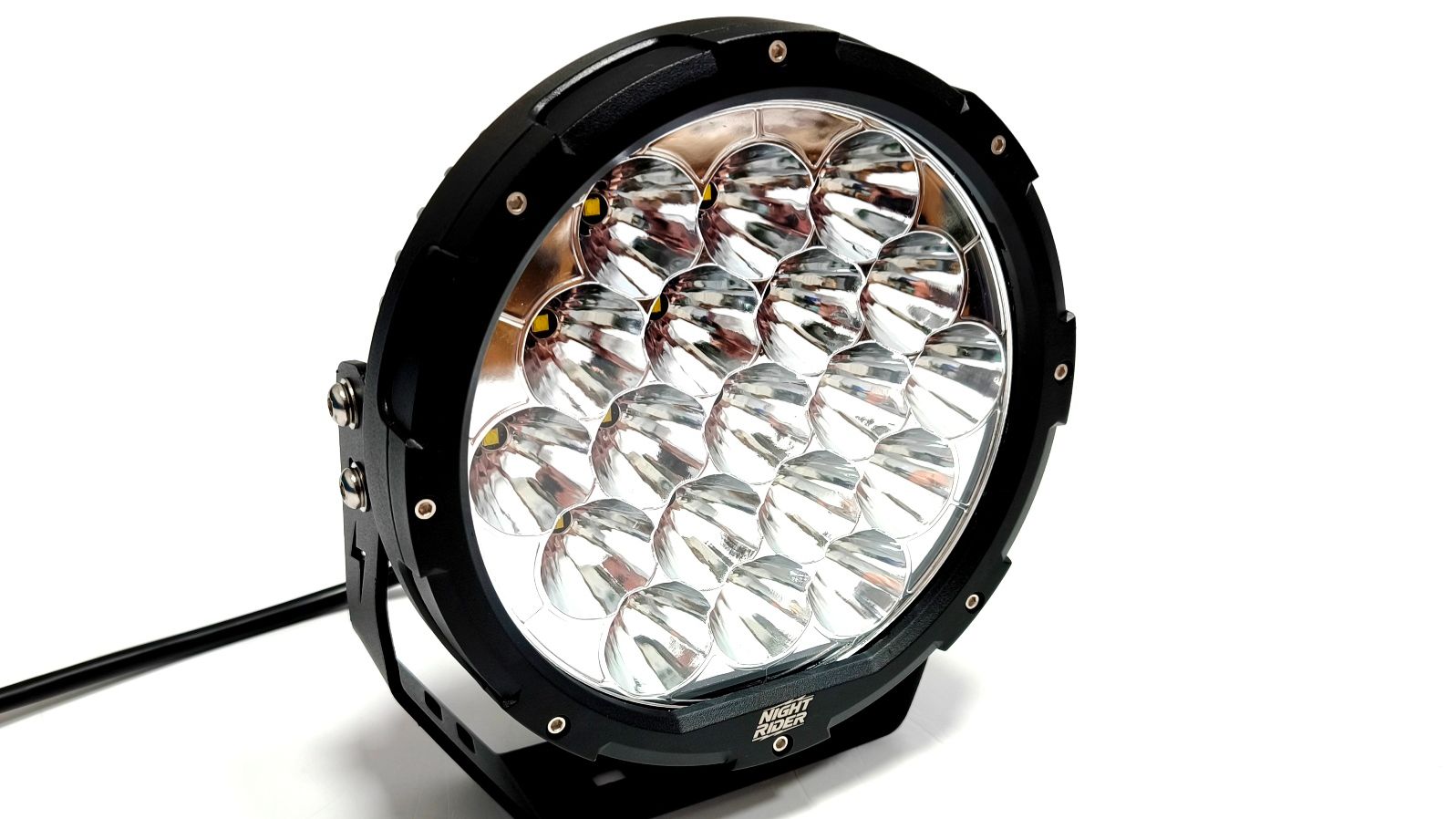 Фара Night Rider 190W - Дальний свет, W0195, 8000 Lm, 6000К