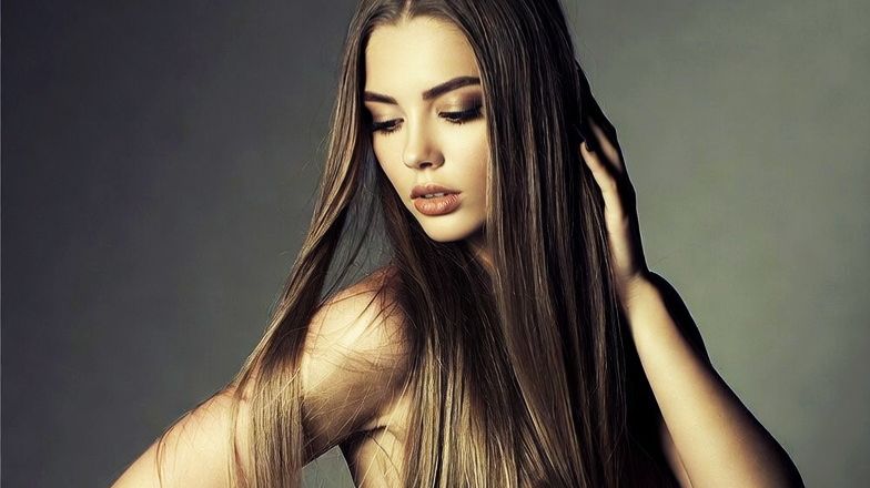 Женщина на фотосессии захотела