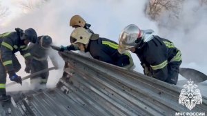 Пожар город Кемерово 01.03.2026 год.