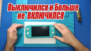 Ремонт Nintendo switch lite | Выключился и больше не включается