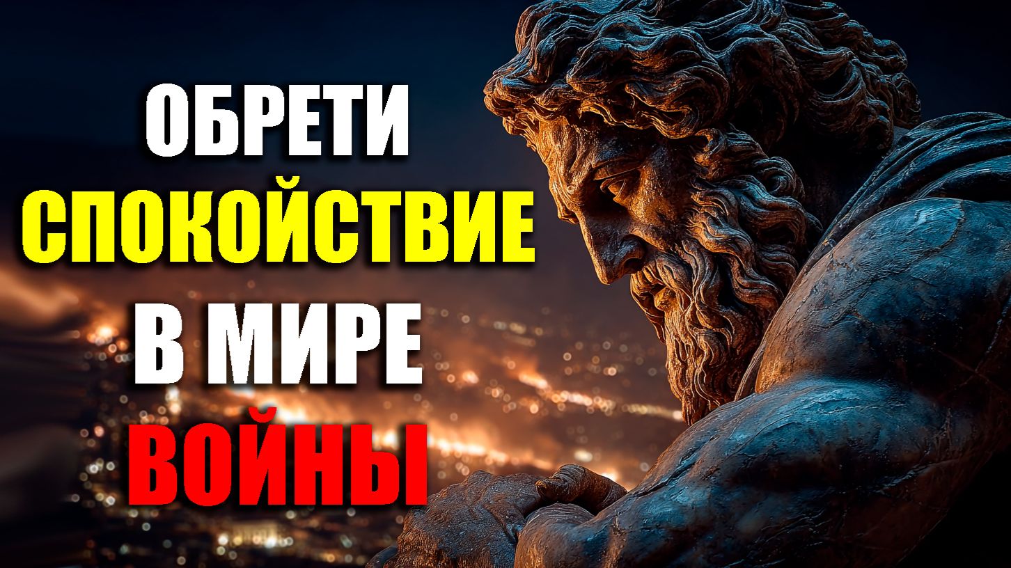 СТАНЬ ЧЕЛОВЕКОМ, КОТОРОГО НИЧЕГО НЕ БЕСПОКОИТ! | Стоицизм.