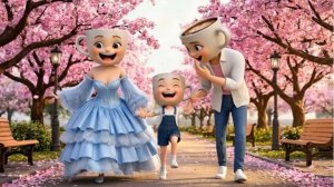 Счастливая семья Балерины Капучино.