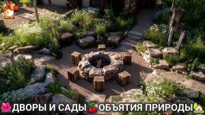 Дворы и сады 🍒 идеи оформления дачи в объятиях природы 🏡 (14) а