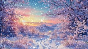 ❄️ КРАСИВАЯ РАССЛАБЛЯЮЩАЯ МУЗЫКА ДЛЯ ДУШИ И ЗВУКИ ПРИРОДЫ 🎵 УСПОКАИВАЮЩАЯ МУЗЫКА ДЛЯ СНА НА ЗАКАТЕ