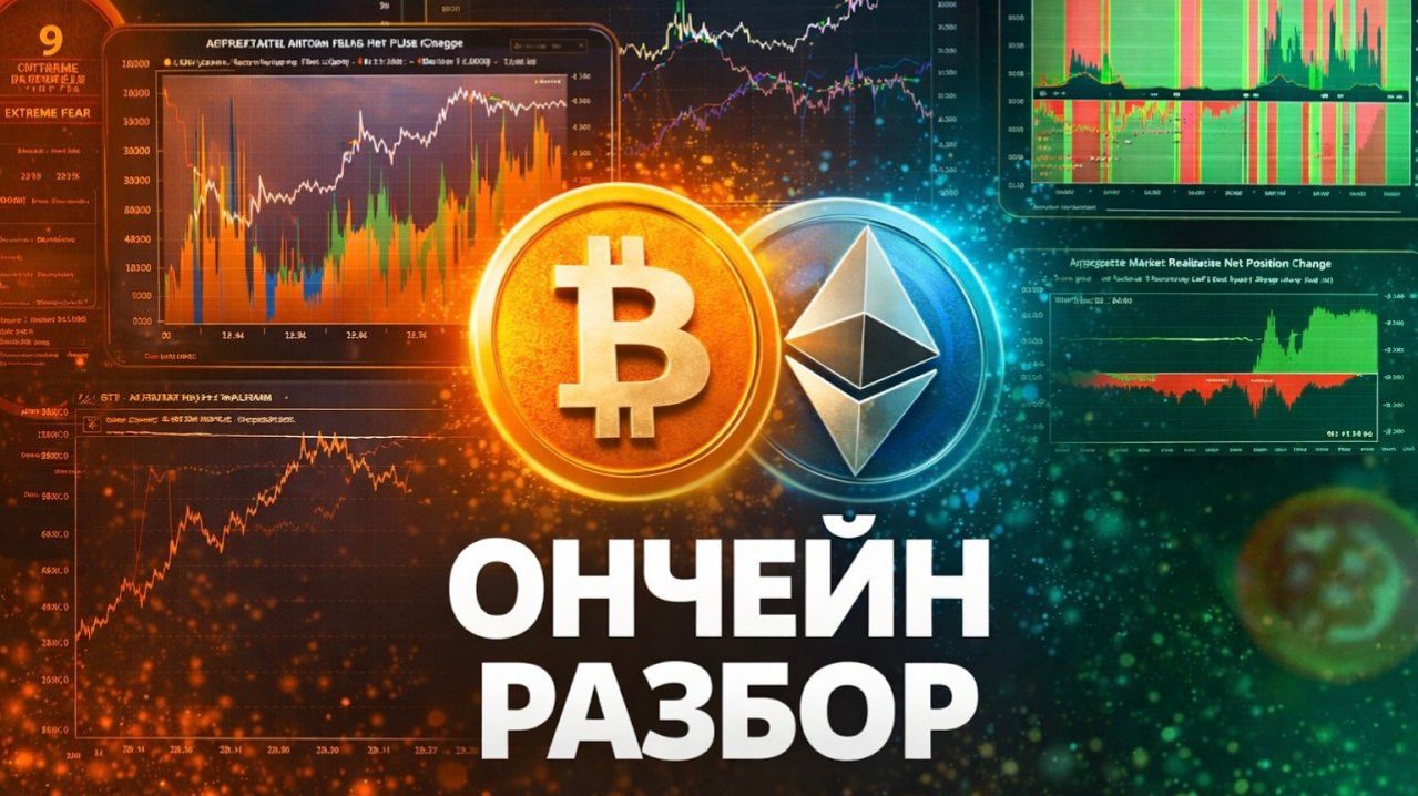 ⚪️ OnChain картина по BTC и ETH