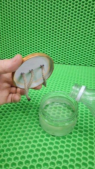 Самоделка Масляная свеча своими руками #diy #полезныесоветы #хитрости #врек #shorts
