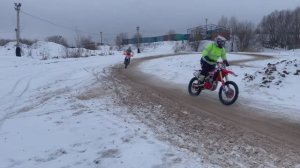 Школа мотокросса ZRT Тренировка поворотов