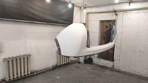 Mitsubishi eclipse cross: покраска бампера и двери багажника