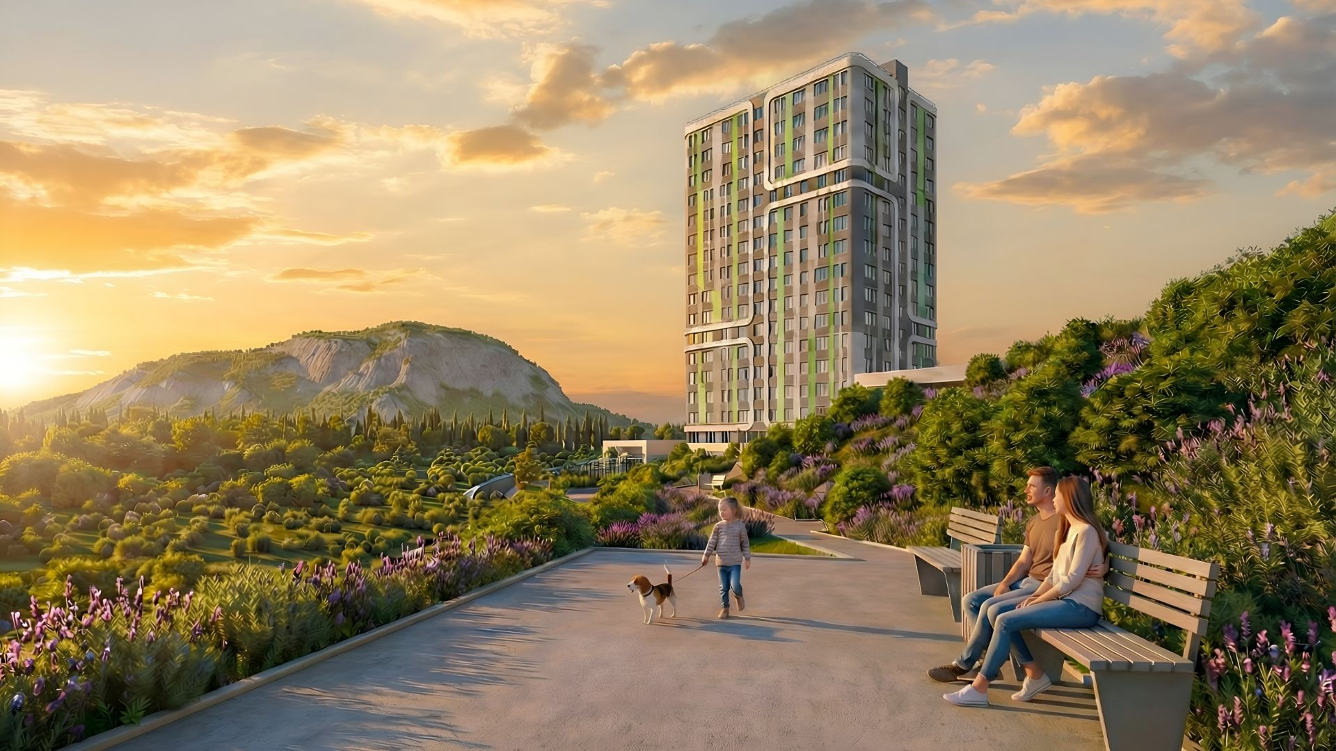 Благоустройство эко-квартала 