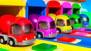 Песенка про бинго. Колеса на автобусе. Бетоносмесители и футбольные мячи. Детские стишки и песенки