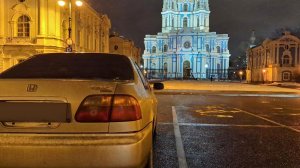 Покатушки, Вечерний Питер, Honda Civic | АВТОВЛОГ#2 #автовлог #peterburg #honda
