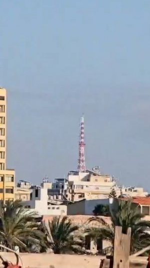 Прилет в ливанском городе Тир