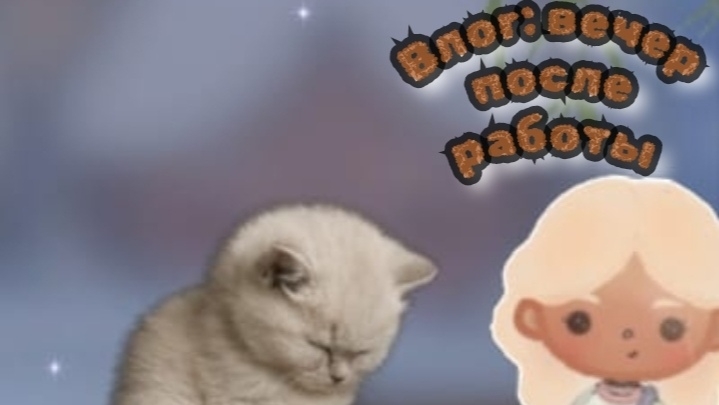 ☕Влог вечер после работы🌃