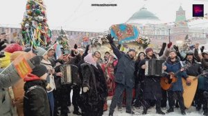 Февральский день 2026 в Москве. Москву занесло снегом.