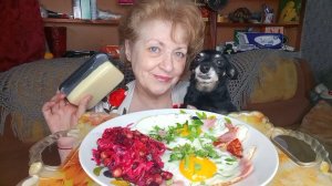 Мукбанг ЗАВТРАК с Бусинкой который Очень ЖАЛКО! такова ЖИЗНЬ!