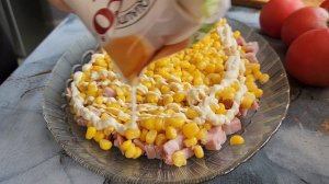 Очень вкусный салат для любого застолья. Обзор приготовления.