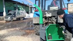Навесной измельчитель веток GreenПинг WC 750 ВОМ