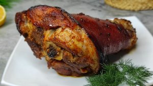 Вкуснейшая запечённая РУЛЬКА запечённая в ФОЛЬГЕ.