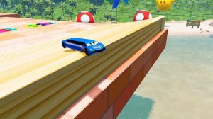 КРУТЫЕ ТАЧКИ ПРОТИВ  ПОЕЗДА ТОМАСА - BeamNG.drive