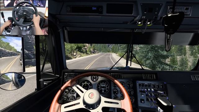 Million Dollar Highway: опасные серпантины Колорадо 🏔️ Рейс в ATS на Thrustmaster T300RS 🚛