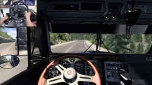 Million Dollar Highway: опасные серпантины Колорадо 🏔️ Рейс в ATS на Thrustmaster T300RS 🚛