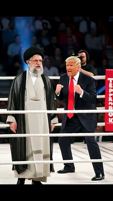 Funny🤣🤣 Karate fight between Trump and Ali khamenei смотреть онлайн