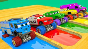 Пойте бинго и песенку про семью пальчиков - Колеса-монстры и футбольные мячи - Детские песенки