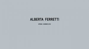 Показ женской коллекции Alberta Ferretti весна-лето 2018